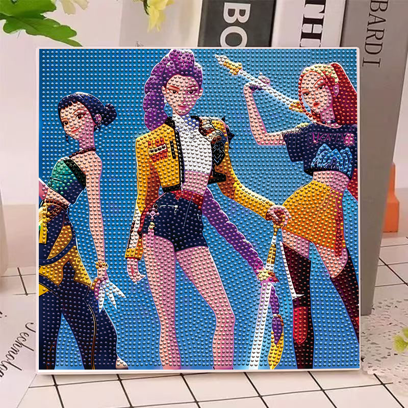 Model Kit Toy - Anime Hunters Gilrs Lumi Mila Zoi