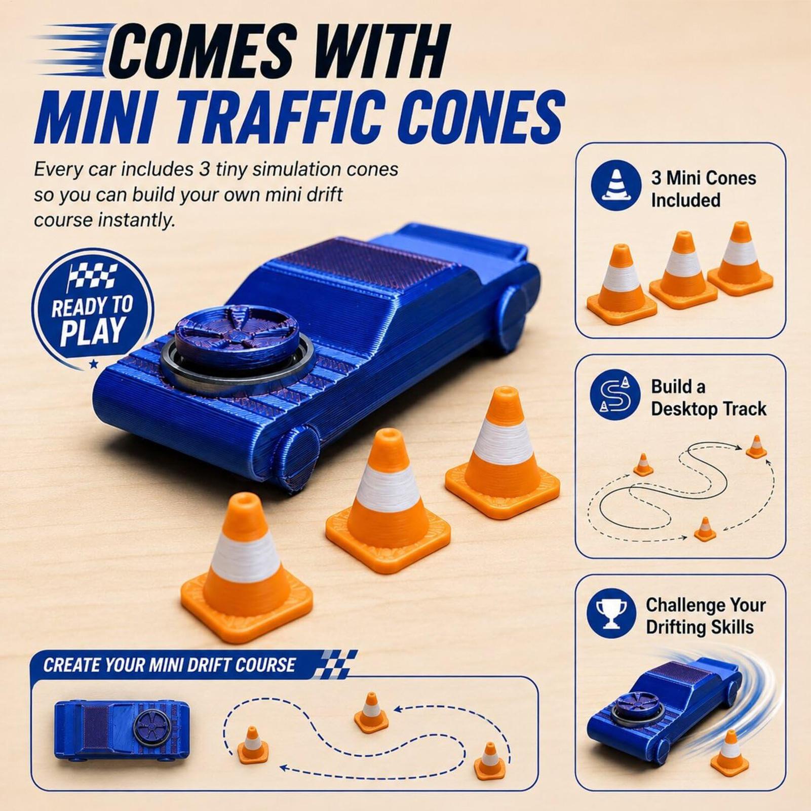 Mini Pocket Drift Car Fidget T - огляд і ціна Model Kit Plastic