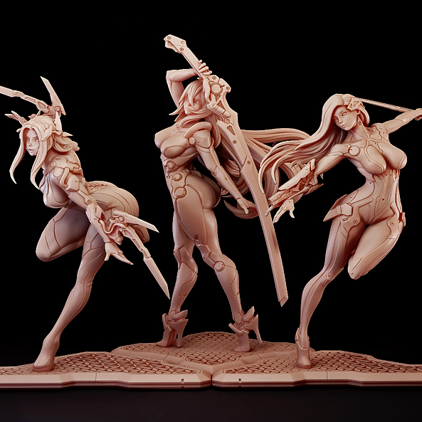 1/24  (3 people) Resin model c - огляд і ціна Model Kit Lucario