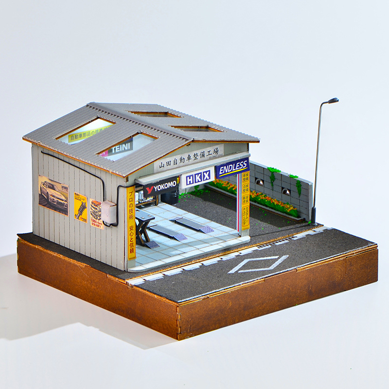 1:64 Scale DIY Auto Repair Sho - огляд і ціна Model Kit Toy