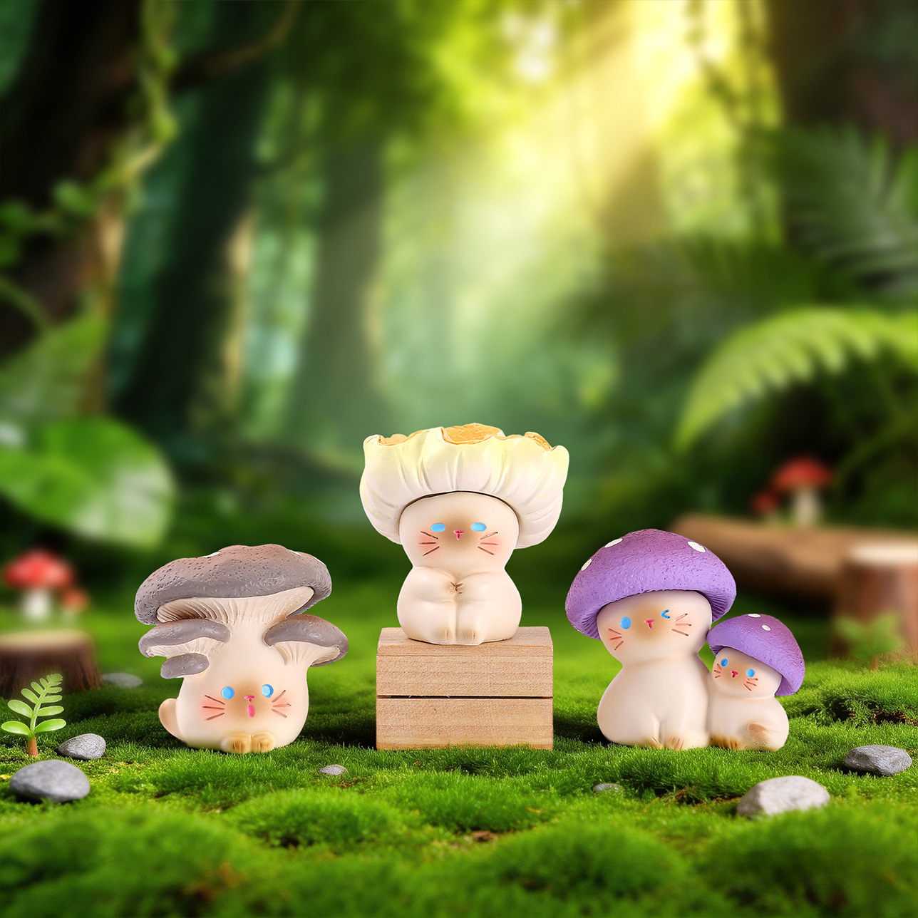Mushroom Meow Fantasy Little F - огляд і ціна Model Kit Fantasy