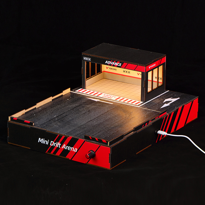 1:64 Scale DIY Drift Track Dio - огляд і ціна Model Kit Toy