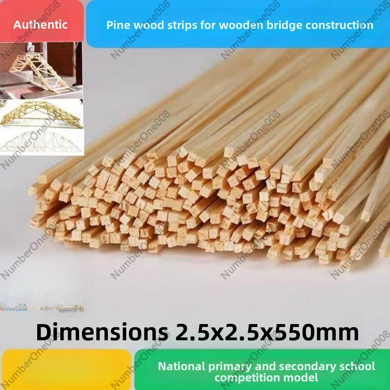 2.5x2.5x550mm Balsa Wood Strip - огляд і ціна Model Kit Competition