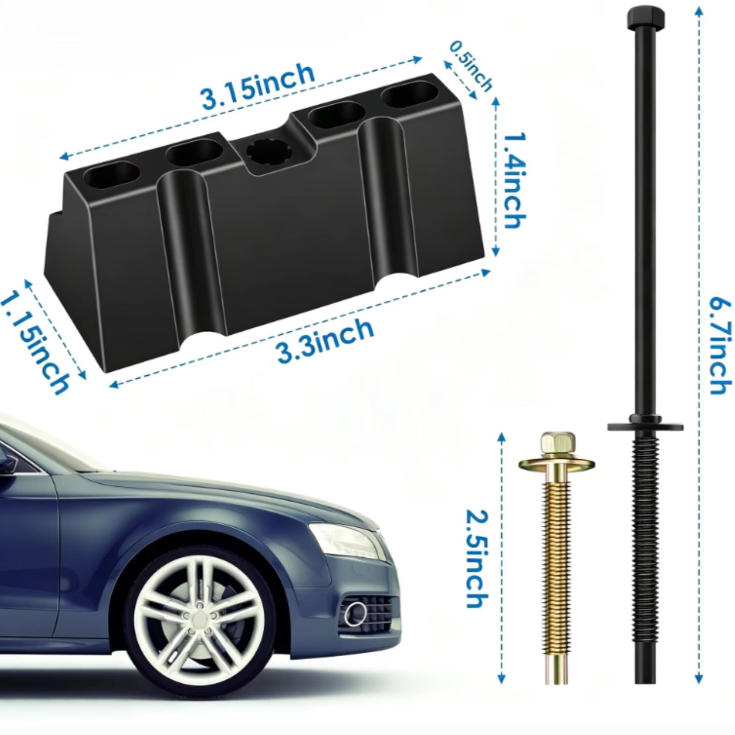 Battery Hold Down Clamp Bracke - огляд і ціна Model Kit Mustang