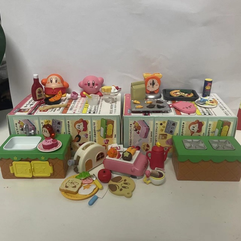 Boxed 8Pcs/set Anime Kirby Kit - огляд і ціна Model Kit Kirby