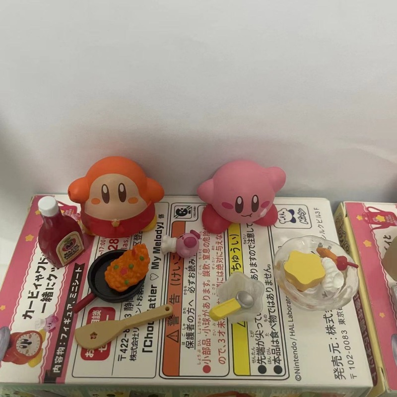 Boxed 8Pcs/set Anime Kirby Kit - огляд і ціна Model Kit Kirby