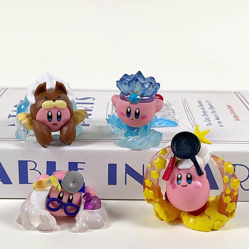 4pcs/set Anime Kirby Figure Bi - огляд і ціна Model Kit Kirby