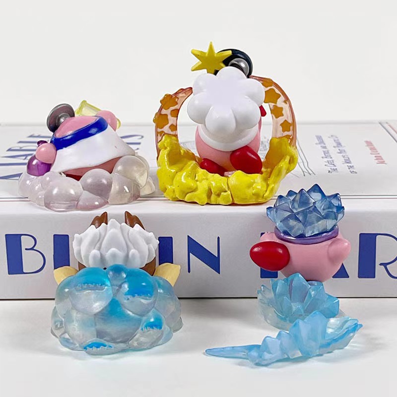 4pcs/set Anime Kirby Figure Bi - огляд і ціна Model Kit Kirby