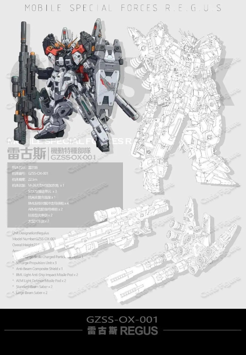 In Stock ZZA REGUS GZSS-OX-001 - огляд і ціна Model Kit Regus