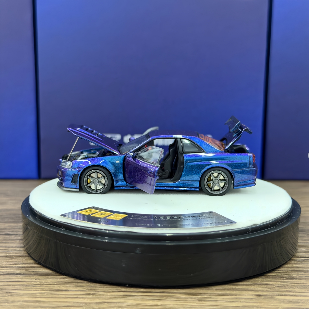 PGM 1:64 Liberty Walk GTR R34  - огляд і ціна Model Kit Pg