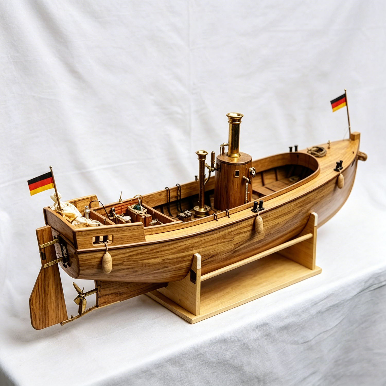 RC Ships 120cm Open-Type Steam - огляд і ціна Model Kit Lucario