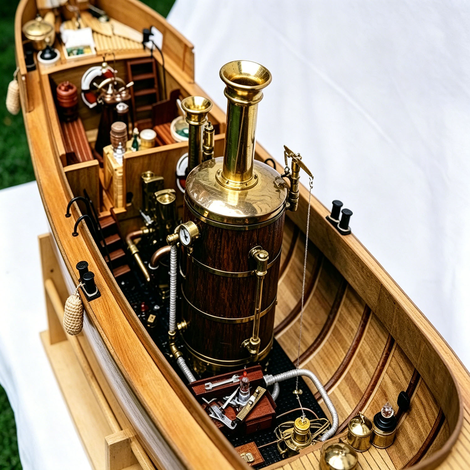 RC Ships 120cm Open-Type Steam - огляд і ціна Model Kit Lucario