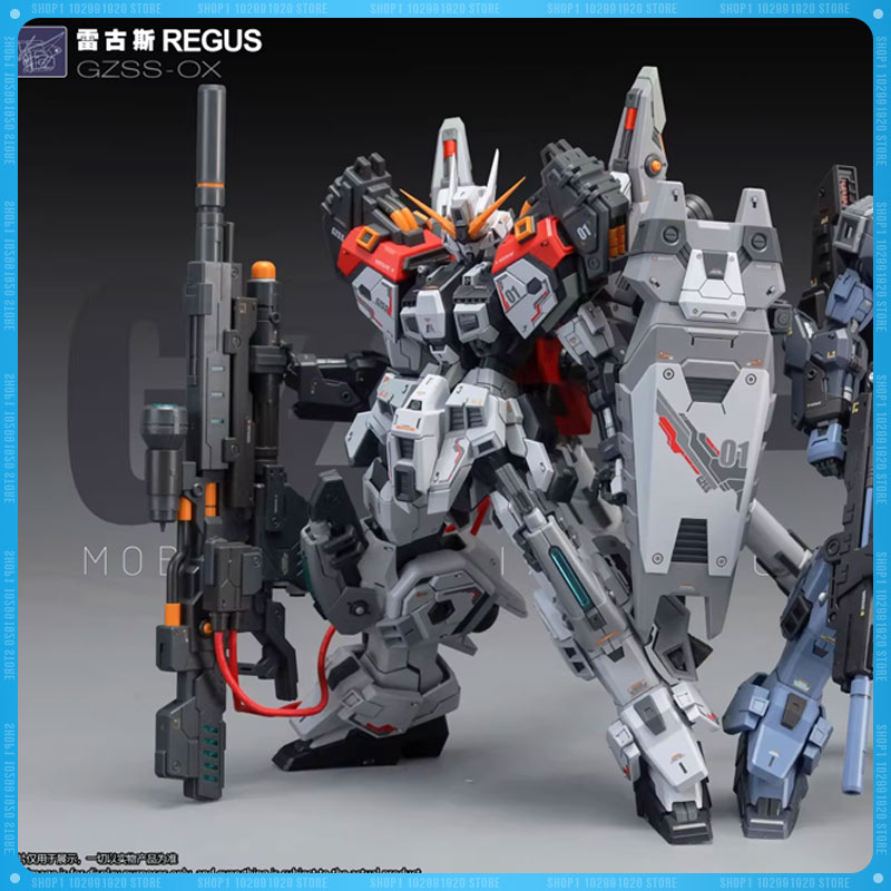 New 1/100 ZZA Model MG REGUS G - огляд і ціна Model Kit Regus