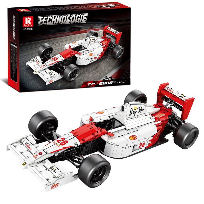 2800PCS MP4 Formula Racing Car - огляд і ціна Model Kit Formula 1