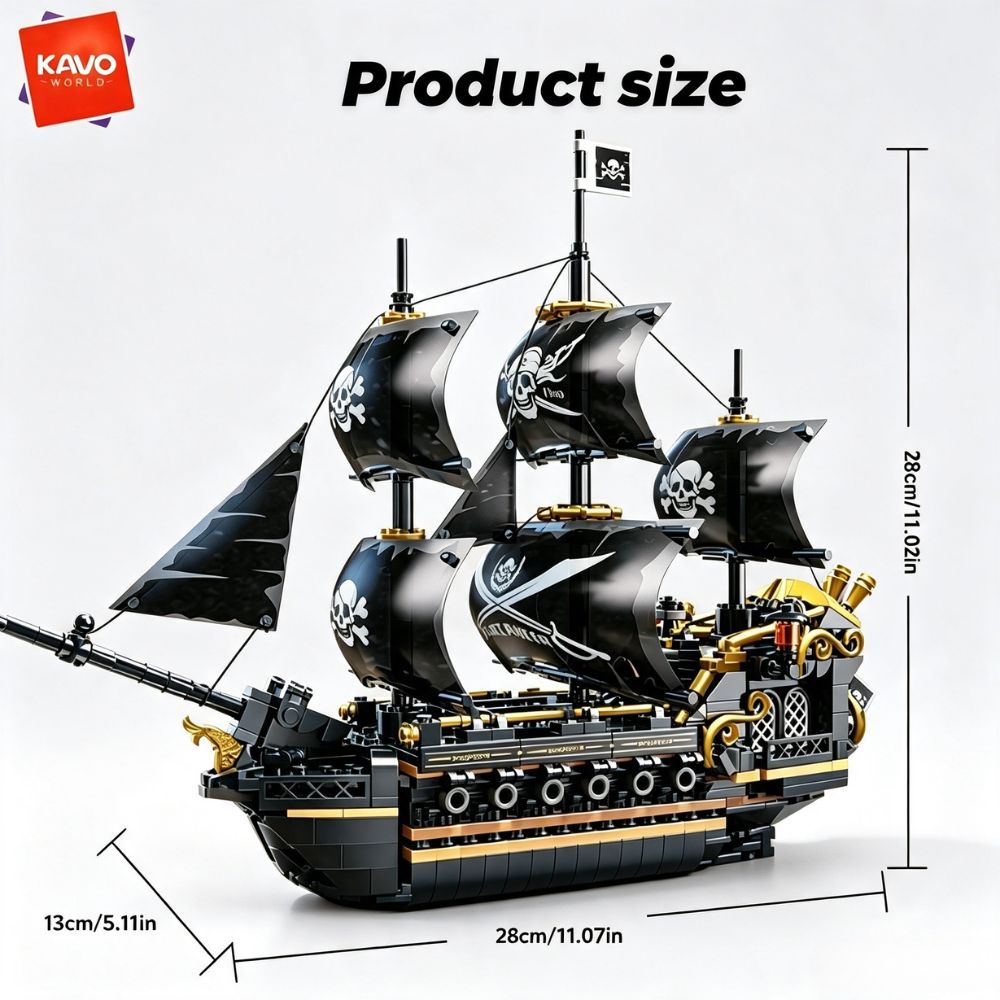 KAVOWORLD 801pcs 1799 Classic  - огляд і ціна Model Kit Lucario