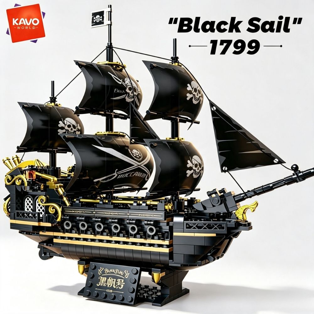 KAVOWORLD 801pcs 1799 Classic  - огляд і ціна Model Kit Lucario