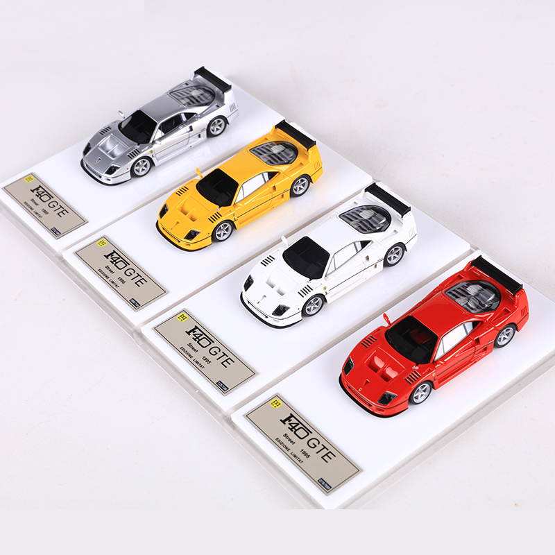 DMH F40 Resin Model Car 1:64 L - огляд і ціна Model Kit Formula 1
