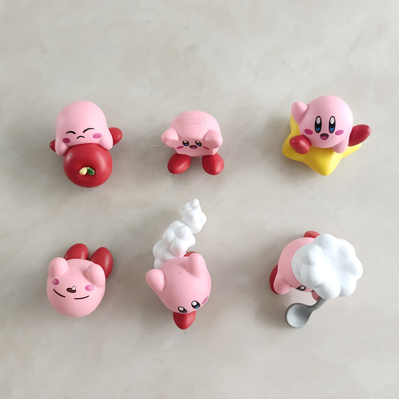 6PCS Set Kawaii Kirby Gashapon - огляд і ціна Model Kit Kirby