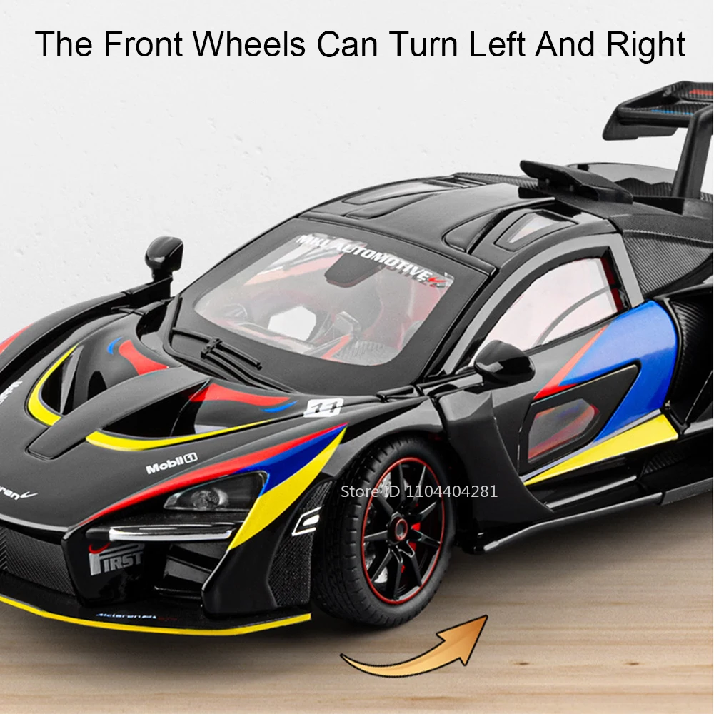 1:24 Senna GTR 720S Miniature  - огляд і ціна Model Kit Formula 1
