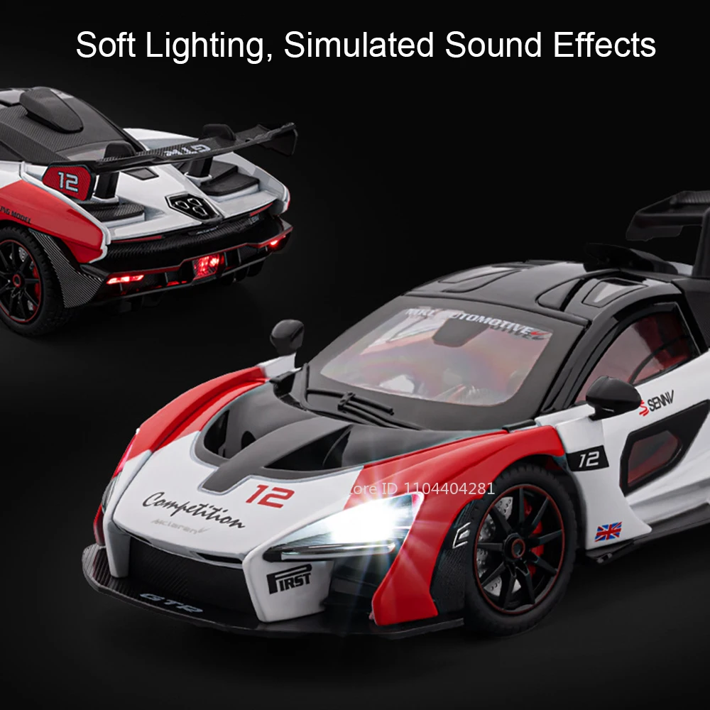 1:24 Senna GTR 720S Miniature  - огляд і ціна Model Kit Formula 1