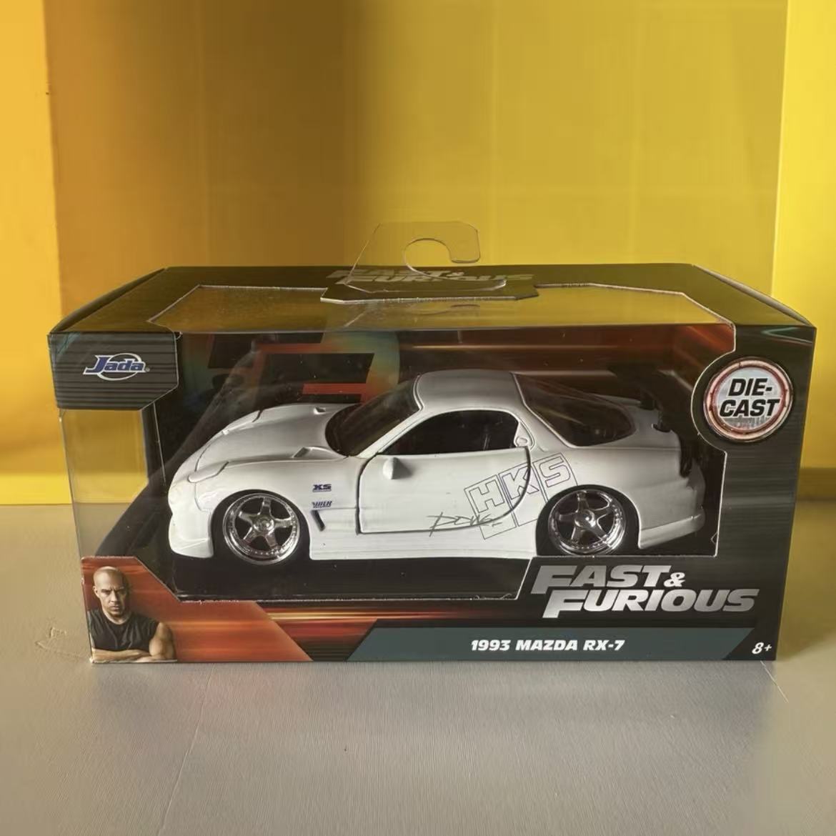 JADA 1:24 Tokyo Drift Han RX7  - огляд і ціна Model Kit Mustang